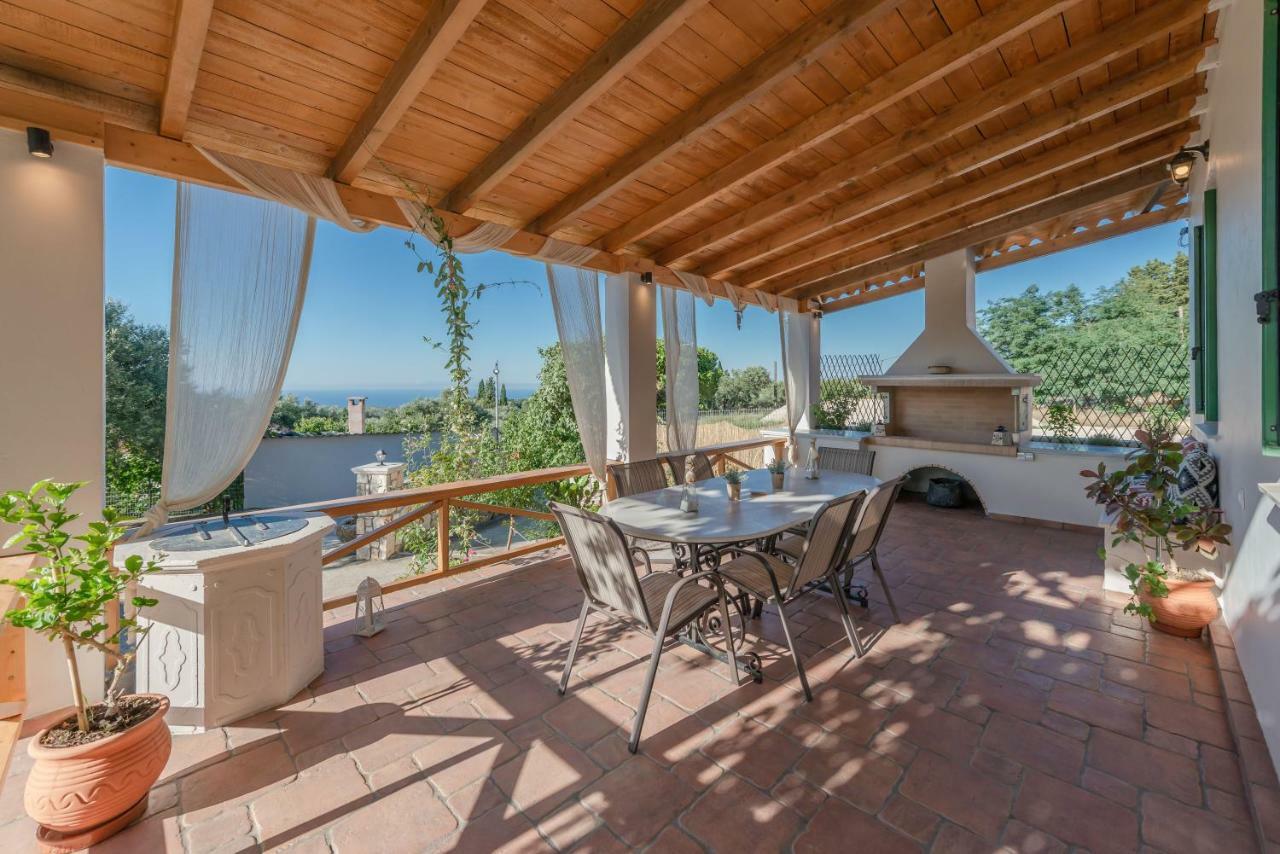 Sempreviva Villa Agios Leon Bagian luar foto